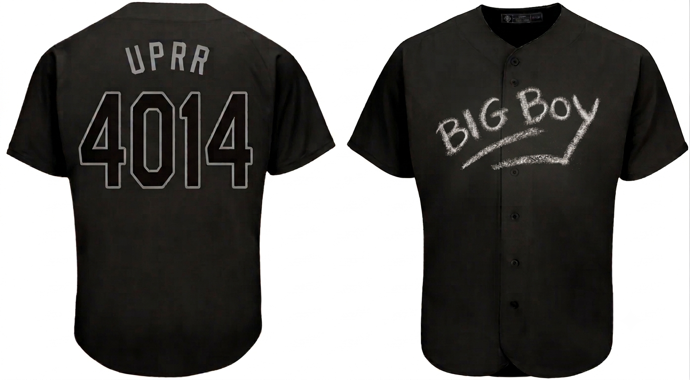 Locomotive Jersey: UP No. 4014 "Big Boy"